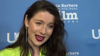 SBIFF 2022 - Virtuosos Award -  Caitriona Balfe Red Carpet interview