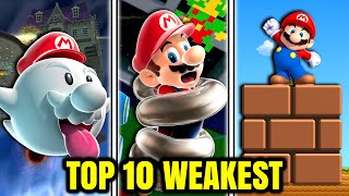 Top 10 WEAKEST Power Ups in the Mario Universe