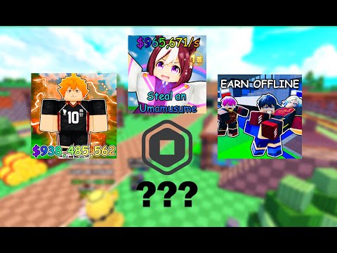 How Much Robux My Small Roblox Studio Earned in 1 Month from 3 Games!