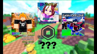 How Much Robux My Small Roblox Studio Earned in 1 Month from 3 Games!