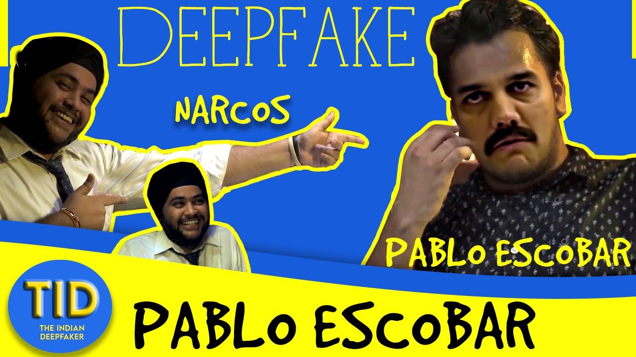 Deepfake | Pablo Escobar | Narcos | Interview with Sardarji |