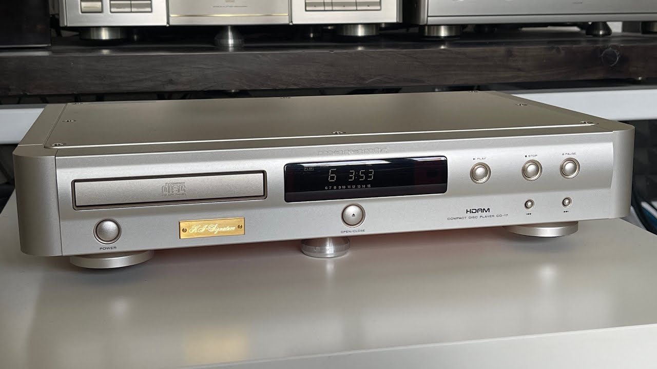 Marantz CD-17 KI (Ken Ishiwata edition) - YouTube