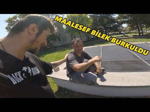Adana'dan İstanbula İlk Kez Gelen Parkourcu Arkadaşla Antrenman