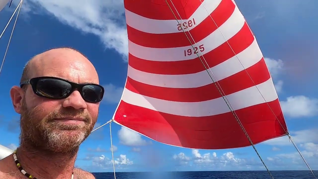 Single Handed Spinnaker on Westsail 32
