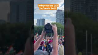 Indian Independence Day Celebration In Canada #canada #indianindependenceday #viral #shorts