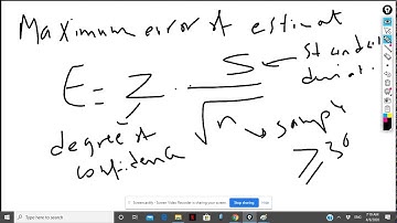 Confidence Intervals Algebra 2