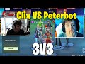 Clix Lacy Ritual VS Peterbot Faxuty Rise 3V3 Zonewars Wager!
