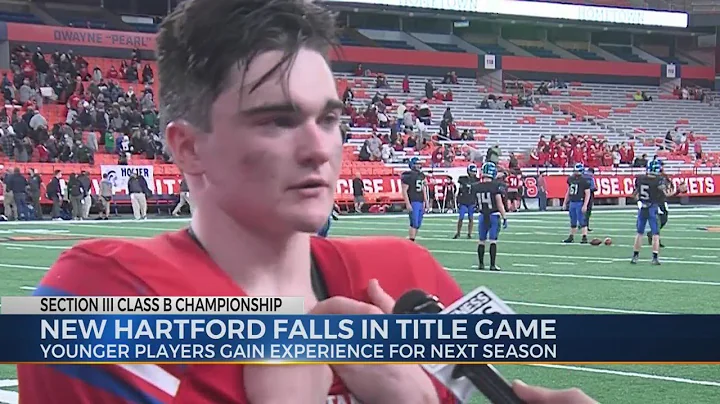 Highlights and Interview: New Hartford Football's ...