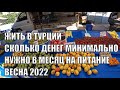 СКОЛЬКО НАДО ДЕНЕГ НА ПИТАНИЕ В ТУРЦИИ НА МЕСЯЦ МИНИМУМ ВЕСНА 2022