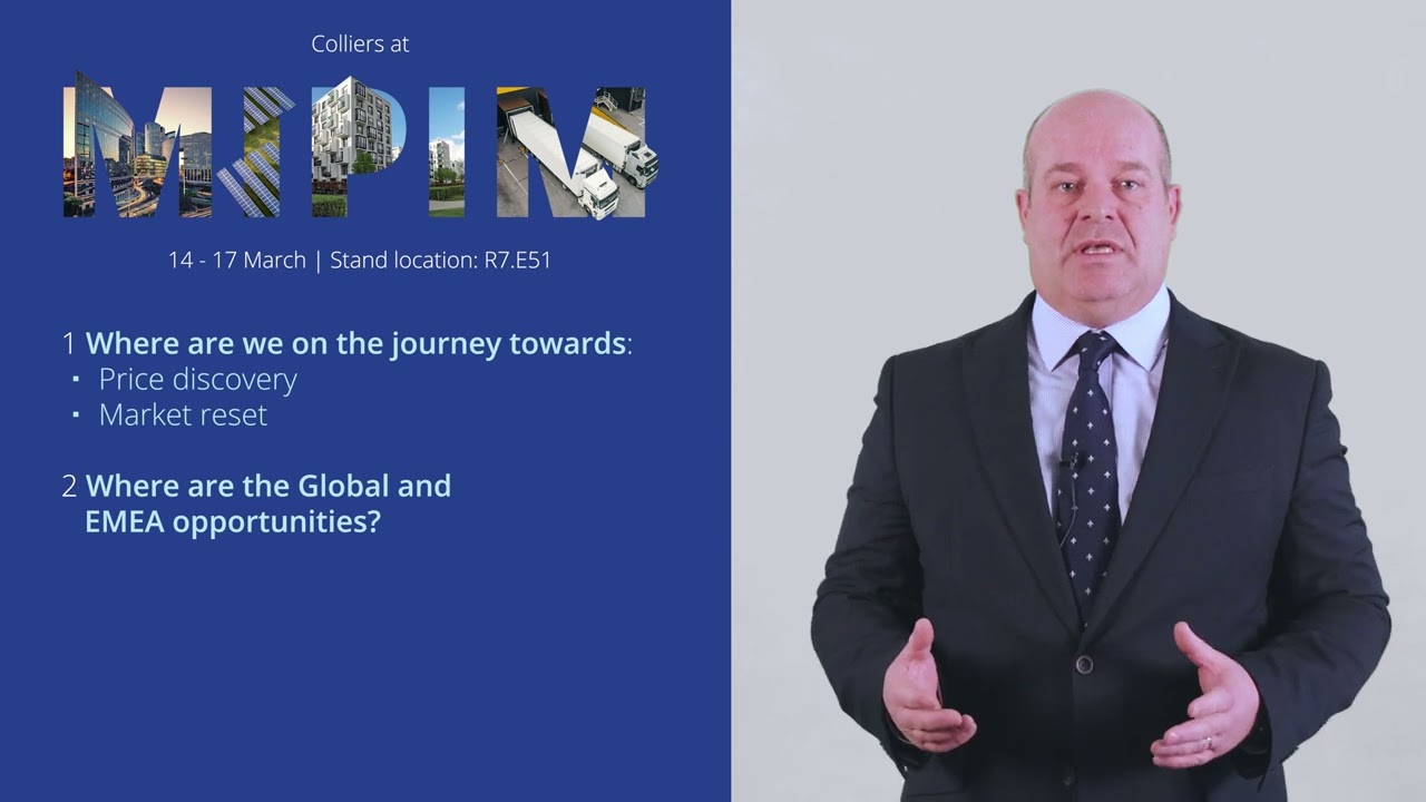 MIPIM 2023: Head of Research I Global Capital Markets & EMEA, Damian Harrington I Market predictions