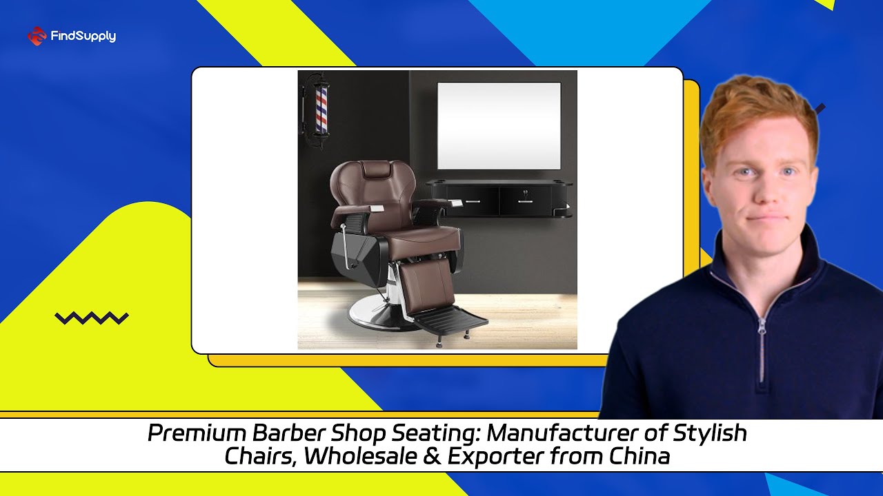 Premium Barber Shop Seating: Manufacturer of Stylish Chairs, Wholesale & Exporter from China