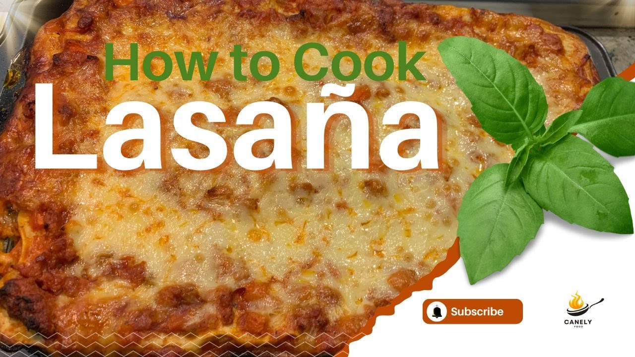 Lasaña Casera | Receta Paso a Paso