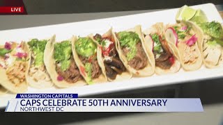 Capital One Arena chef prepares for Washington Capitals' 50th anniversary