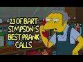 23 of bart simpsons best prank calls