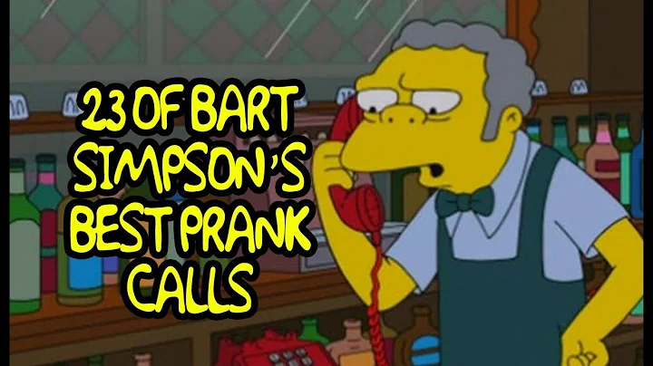 23 Of Bart Simpson's Best Prank Calls