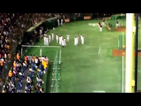 2016 3.19オープン戦 巨人対楽天                        ジャイアンツ練習
