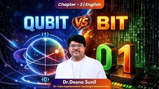 Qubit vs Bit Explained in Simple Words | Quantum Computing for Beginners | Dr.Deena Sunil