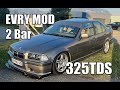 E36 325 tds 20 bar  evry mod sur un daily   feat soolking 