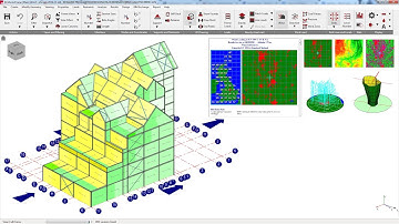 How to apply wind loading on a complex 3D building?