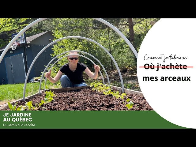 Comment fabriquer facilement des arceaux de jardin? 