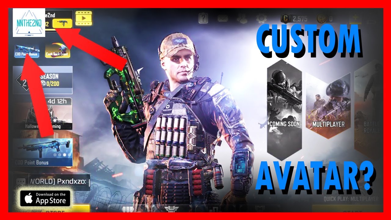 How to change AVATAR in CoD Mobile? | Using a CUSTOM AVATAR - 