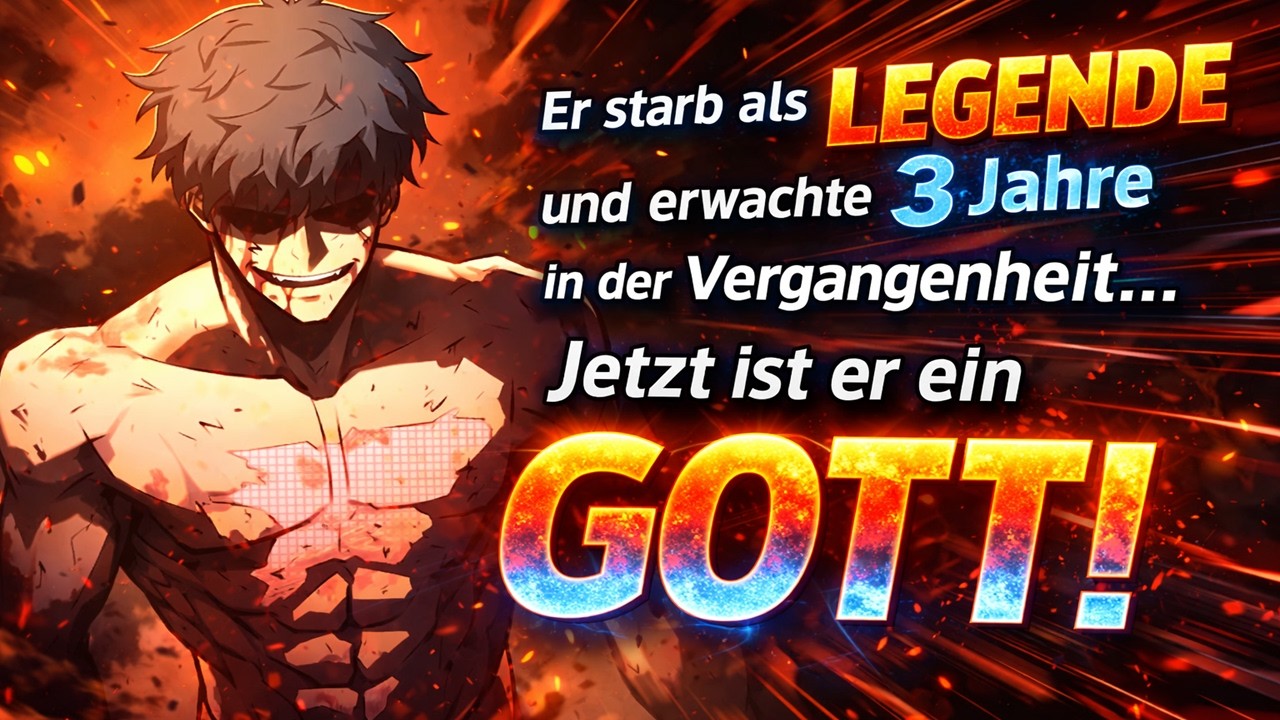 Er starb als Legende und erwachte 3 Jahre in der Vergangenheit... Jetzt ist er ein GOTT!