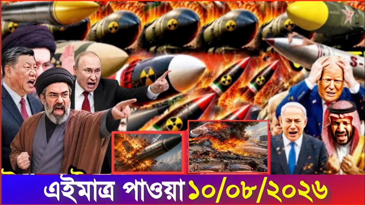 International Bangla News BBC World News 10 Aug 2026|| World News Bangla || International News Today