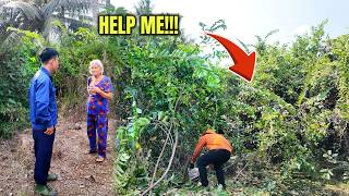 HELPING an 82-YEAR-OLD WOMAN — CLEANING a 30-YEAR ABANDONED Pond Turned into a DANGEROUS JUNGLE