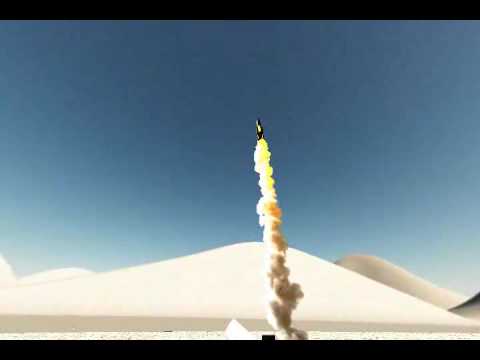 Lightwave - Rocket Launch with Volumetric Smoke (DP Renderman collection)