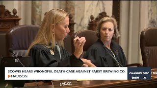 SCOWIS hears wrongful death case against Pabst Brewing Co.