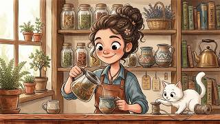 Bright Day & Lofi Jazz ☀️ | Cozy Herbal Shop Vibes to Enhance Your Wellness