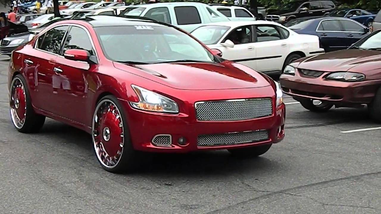 Infiniti on Davin Wheels and Nissan Maxima on Dub Opera's # ...