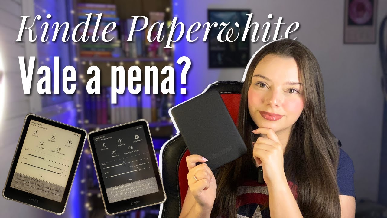 Vale a pena ter um Kindle Paperwhite? | Minha experiência de 5 meses de uso