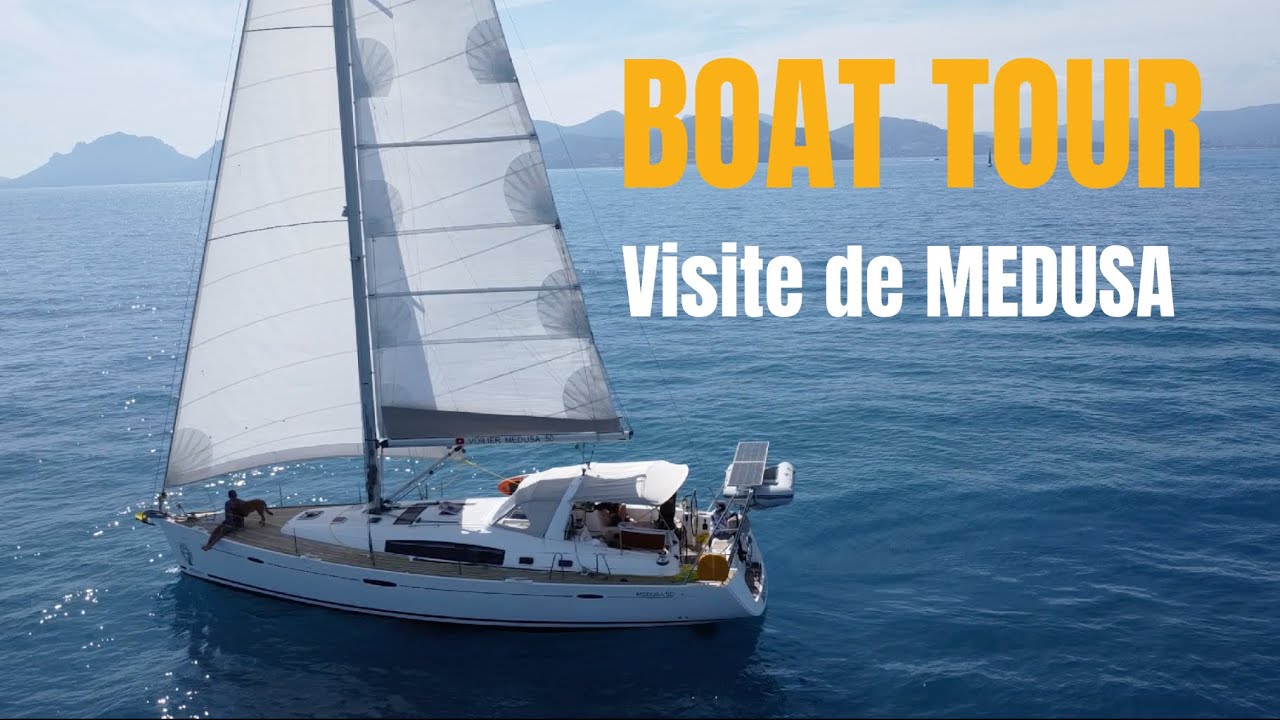 BOAT TOUR / VISITE du Oceanis 50 ⛵️ Episode 18