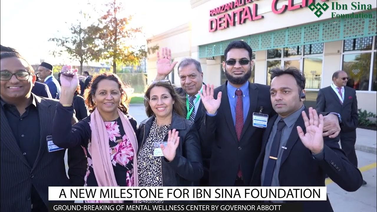 Ibn Sina Foundation Ground Breaking of Expanded Mental Wellness