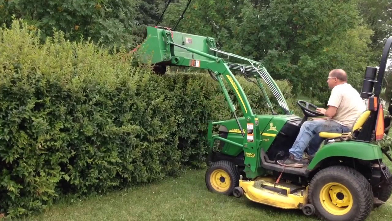 Termisk Eksklusiv Knogle Mowing The Hedge - YouTube