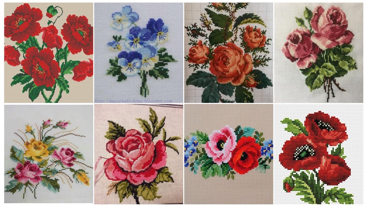 #1 Stunning & Elegant Cross stitch patterns/Charsuti Embroidery Design Ideas Hand made Embroidery