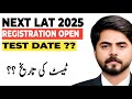 Next Lat Registration Open || Next Lat Test 2025 | Lat Test Date 2025 #lat2025