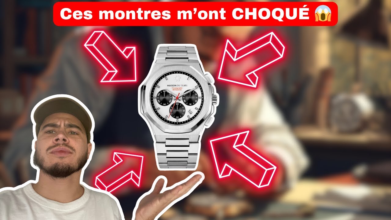 J’unboxe 3 montres Maison du Temps… et j’étais PAS prêt 😳 (automatique, squelette, chrono)