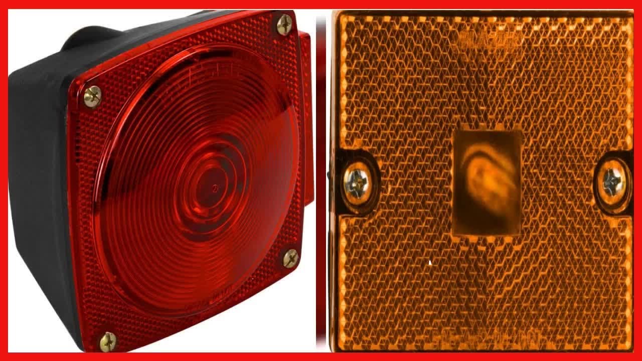 Blazer International C6423 Square Trailer Light Kit YouTube