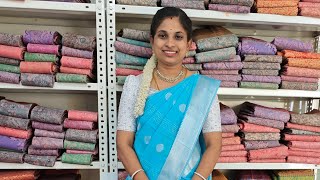 Nithi tex | Elampillai sarees collection | lowest price | Bridal sarees ✨ screenshot 5