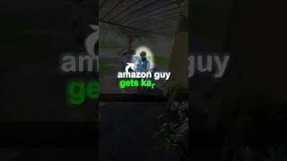 Distracted delivery driver's worst nightmare 🫢