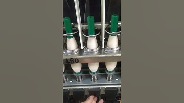 Knee break || Ring Frame || Zinser #spinning #machine #yarn #factory