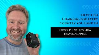 World’s First Smart Display Travel Adapter! Epicka Pulse Duo 140W Review