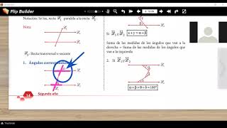 Tema 4 : Ángulos entre rectas paralelas y una secante (2° secundaria) screenshot 5