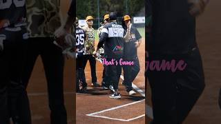 That's Game #shorts #usasoftball #menssoftball #slowpitchsoftball #shortvideo #softball #shortvideo