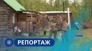 Побывали в гостях у семьи Тарковых в Момском районе Якутии