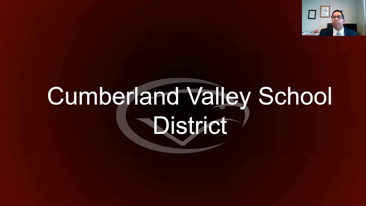 Cumberland Valley School District Community Update 11 25 2020 YouTube