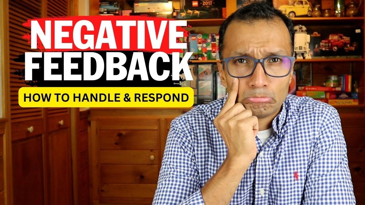 How to handle & respond to negative feedback from manager