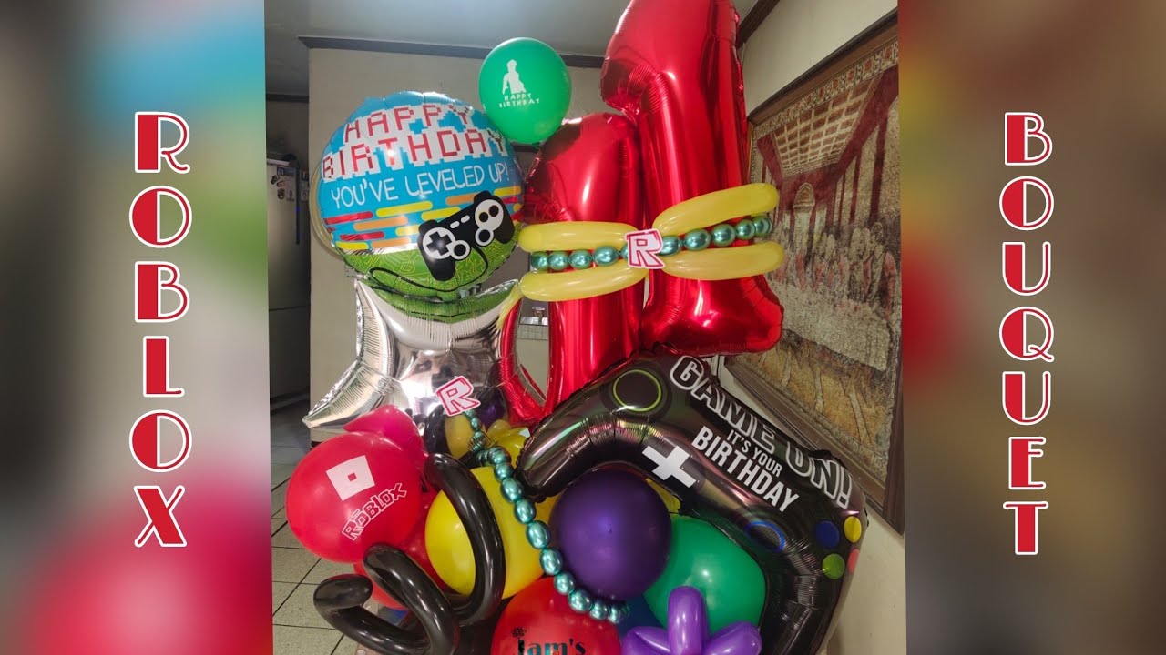 Roblox Balloon Bouquet Youtube roblox balloons bouquet. roblox balloons bou...